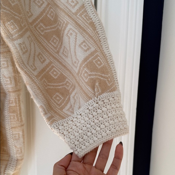 Andean Sun Geometric Open-Front Cardigan by - Picture 9 of 12